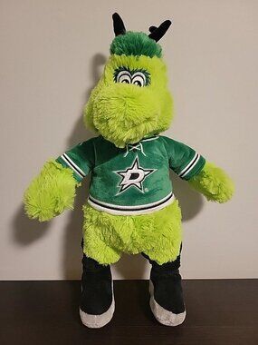 Dallas Stars Victor E Green Mascot Plush Stuffed Animal 14 Inch